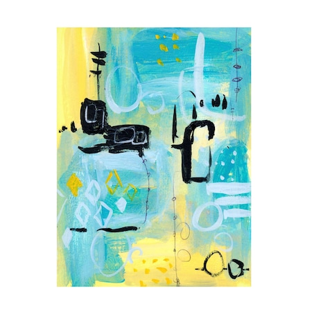 Melissa Wang 'Floating Atmosphere IV' Canvas Art, 18x24